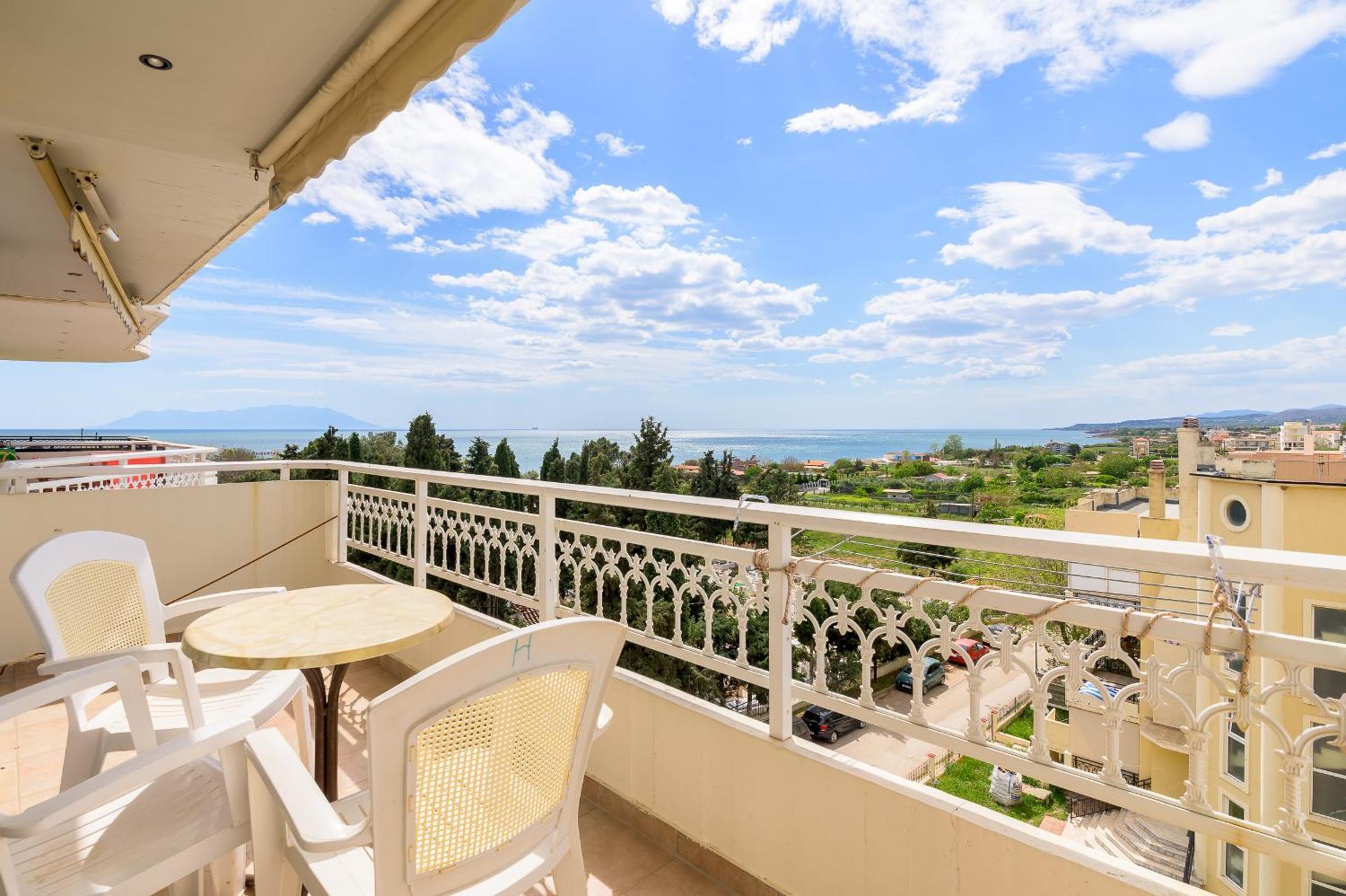Sea View Apartment Néa Khilí 外观 照片